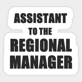 Office - Assistant Manager Sticker